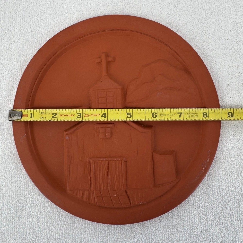 Vintage Watson Tile Works 1988 Santuario Pueblo Santa Fe Terracotta LE 2100/5000 - Picture 6 of 6